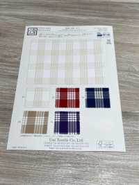 KYC421-D1 T/C色織帕拉卡格紋金護理[布料] 小紋工房(宇仁纖維) 更多照片