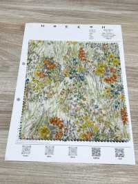 8026-680-2 80精紡細布蹟波流花[布料] HOKKOH北高 更多照片