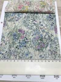 8026-680-2 80精紡細布蹟波流花[布料] HOKKOH北高 更多照片