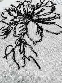 KCL524-D681 人造絲亞麻帆布刺繡[布料] 小紋工房(宇仁纖維) 更多照片