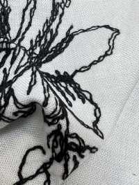 KCL524-D681 人造絲亞麻帆布刺繡[布料] 小紋工房(宇仁纖維) 更多照片