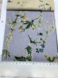 8026-790-2 手繪花朵麻坯布[布料] HOKKOH北高 更多照片