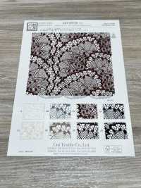 KKF8250-58-D5 柔軟、寬大的雙耳拉舍爾 蕾絲寬幅[布料] 小紋工房(宇仁纖維) 更多照片