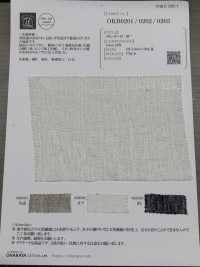 OKB0203 亞麻紗布“紗布”[布料] 小原屋纖維 更多照片