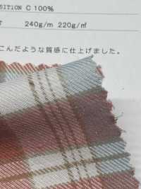 CH-6347 格紋拉絨小線結斜紋[布料] 桑村紡織 更多照片