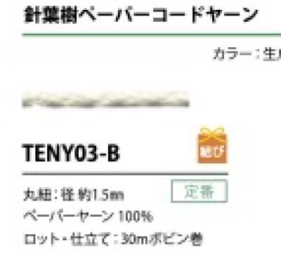 TENY03-B 紙繩紗 繩 1.5MM