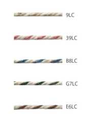 LCTY02(L)-B 亞麻色麻花紗 1.3MM[緞帶、帶、繩子] Cordon 更多照片