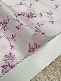 KCL502-D491 60精紡細布多刺繡[布料] 小紋工房(宇仁纖維) 更多照片