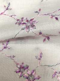 KCL502-D491 60精紡細布多刺繡[布料] 小紋工房(宇仁纖維) 更多照片