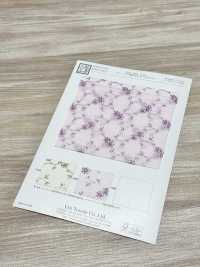 KCL502-D491 60精紡細布多刺繡[布料] 小紋工房(宇仁纖維) 更多照片