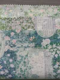 DP-4856-4 秘密花園麻坯布[布料] HOKKOH北高 更多照片