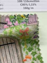 DP-4856-4 秘密花園麻坯布[布料] HOKKOH北高 更多照片