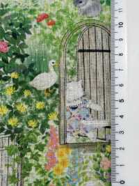 DP-4856-4 秘密花園麻坯布[布料] HOKKOH北高 更多照片