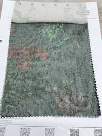 7026-400-1 透明羅紋轉印大花[布料] HOKKOH北高 更多照片