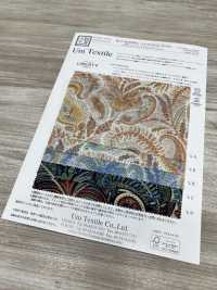 KCP609MWL-DK-25 60 %純棉草坪奇蹟波浪自由印花[布料] 小紋工房(宇仁纖維) 更多照片