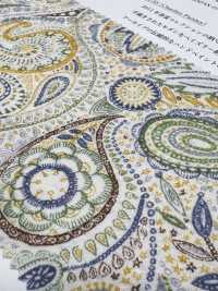 KCP807MWL-DK-35 80支棉質精紡細布Miracle Wave Liberty印花 Charlie's Paisley[布料] 小紋工房(宇仁纖維) 更多照片