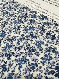 KCP807MWL-DK-9 80精紡細布棉質草坪布奇蹟波浪自由印花魯本斯玫瑰[布料] 小紋工房(宇仁纖維) 更多照片