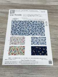 KCP807MWL-DK-9 80精紡細布棉質草坪布奇蹟波浪自由印花魯本斯玫瑰[布料] 小紋工房(宇仁纖維) 更多照片