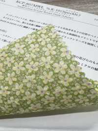 KCP807MWL-DK-10 80 %棉質草坪奇蹟波浪自由印花斑點[布料] 小紋工房(宇仁纖維) 更多照片