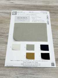 KKC176 和紙混紡有機棉斜紋染料[布料] 小紋工房(宇仁纖維) 更多照片