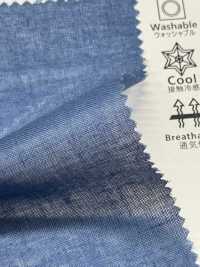 KKC415TB-W 可水洗苧麻，滾筒，寬幅[布料] 小紋工房(宇仁纖維) 更多照片