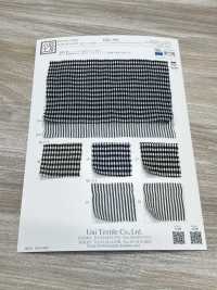 KKC908-DS-1 棉質天絲色織抽褶[布料] 小紋工房(宇仁纖維) 更多照片