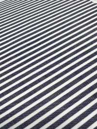 KKC915-DS-1 70 精紡細布色織條紋[布料] 小紋工房(宇仁纖維) 更多照片