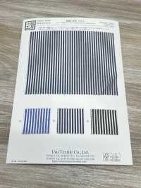 KKC915-DS-1 70 精紡細布色織條紋[布料] 小紋工房(宇仁纖維) 更多照片