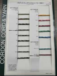 ACT-01M2(M) 4毫米蛋白扭繩子[緞帶、帶、繩子] Cordon 更多照片