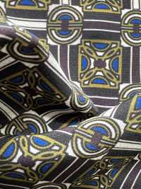 KKP1401-58D-DBK-258 女性化的寬幅雙縐[布料] 小紋工房(宇仁纖維) 更多照片