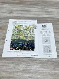 28114 Cordot Organics® 60線精紡細布復古花卉印花[布料] SUNWELL三維爾 更多照片