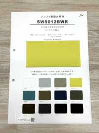 SW9012BWR 尼龍塔絲隆塔夫硬質起皺加工[布料] 三和纖維 更多照片