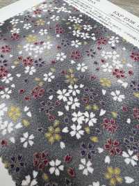 KKP2338-D379A 絲縐Chirimen®[布料] 小紋工房(宇仁纖維) 更多照片