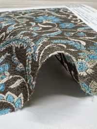 KKP2338-DB-179 絲縐Chirimen®[布料] 小紋工房(宇仁纖維) 更多照片