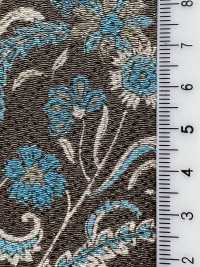 KKP2338-DB-179 絲縐Chirimen®[布料] 小紋工房(宇仁纖維) 更多照片