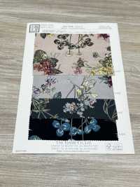 KKP2338-DB-12 絲縐Chirimen®[布料] 小紋工房(宇仁纖維) 更多照片