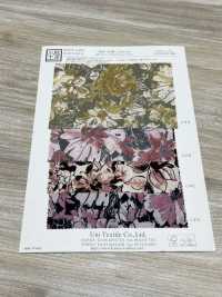 KKP2338-DB-141 絲縐Chirimen®[布料] 小紋工房(宇仁纖維) 更多照片