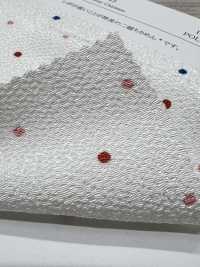 KKP2338-DB-43 絲縐Chirimen®[布料] 小紋工房(宇仁纖維) 更多照片