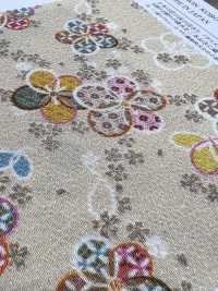 KKP2338-DHM-104 絲縐Chirimen®[布料] 小紋工房(宇仁纖維) 更多照片