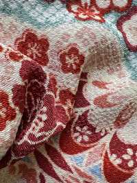 KKP2338-D-HANAZUKUSI 二子絲縐花[布料] 小紋工房(宇仁纖維) 更多照片