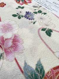 KKP2338-D-HANATEMARI Futako 絲縐花球[布料] 小紋工房(宇仁纖維) 更多照片