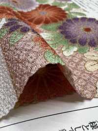 KKP2338-D-KIKUSUI 二子絲縐菊水[布料] 小紋工房(宇仁纖維) 更多照片