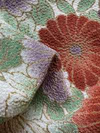 KKP2338-D-KIKUSUI 二子絲縐菊水[布料] 小紋工房(宇仁纖維) 更多照片