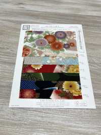 KKP2338-D-KIKUSUI 二子絲縐菊水[布料] 小紋工房(宇仁纖維) 更多照片