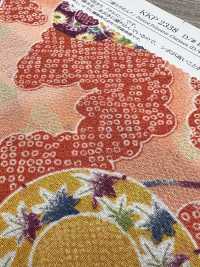 KKP2338-D-SIKITUZUMI Futago 絲縐四季鼓[布料] 小紋工房(宇仁纖維) 更多照片