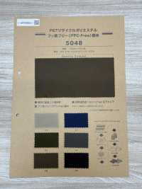 5048 PET 再生聚酯纖維，無氟（無 PFC），防潑水[布料] 三和纖維 更多照片