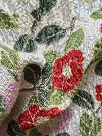 KKP2338-D-KOTUBAKI 二子絲縐小椿[布料] 小紋工房(宇仁纖維) 更多照片