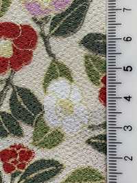 KKP2338-D-KOTUBAKI 二子絲縐小椿[布料] 小紋工房(宇仁纖維) 更多照片