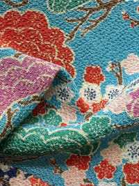 KKP2338-D-MATUNIUME 二子絲縐松梅[布料] 小紋工房(宇仁纖維) 更多照片