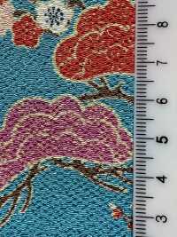 KKP2338-D-MATUNIUME 二子絲縐松梅[布料] 小紋工房(宇仁纖維) 更多照片